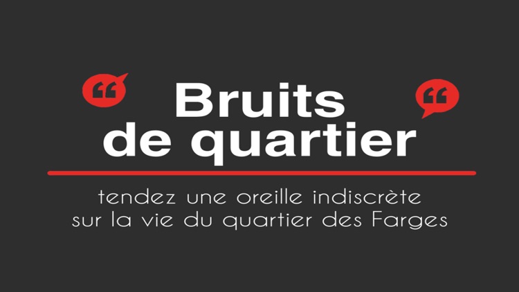 Bruits de Quartier