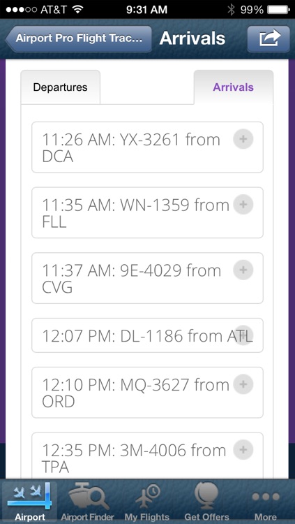 Jacksonville Airport + Flight Tracker screenshot-3
