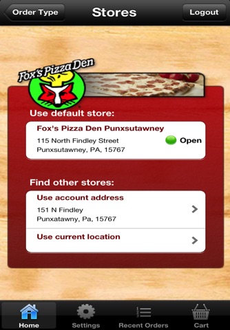 Fox's Pizza screenshot 2