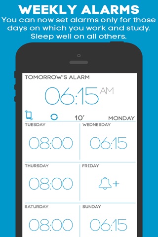 Wake Me Up – Smart morning alarm clock for the best feeling when you rise screenshot 2