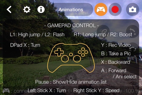 Game Controller Jumping Night screenshot 2