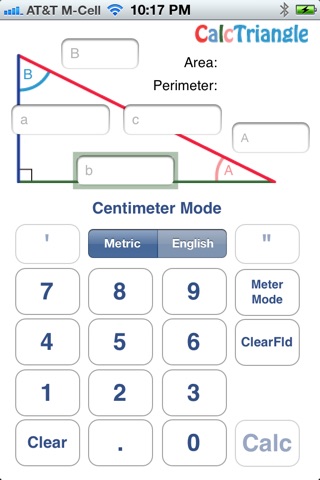 CalcTriangle screenshot 2