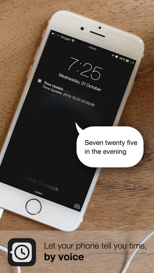 Time Update Lite - Tells you time by voice(圖1)-速報App