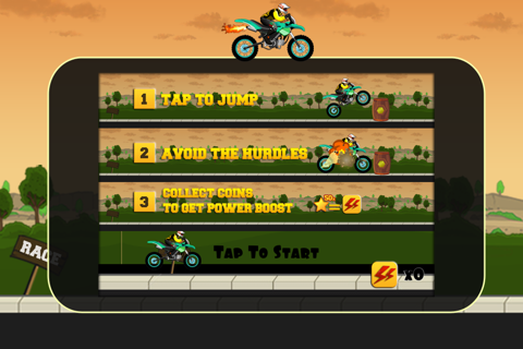 A Extreme Dirt Bike Race - Cool Racing Derby Free screenshot 2