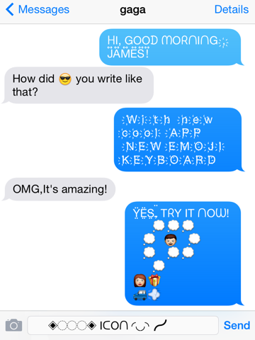 New Emoji Keyboard Free - Cool New Emoji Art Font&Text Styles For iMessage,Twitter, Kik, Facebook Messenger, Instagram Comments & Moreのおすすめ画像1