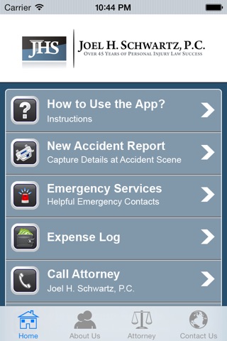 Accident App by Joel H. Schwartz, P.C. screenshot 2