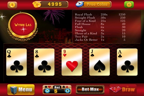 Vegas VIP Club Poker screenshot 4
