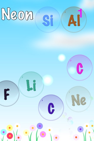 Periodic Table of Elements Bubble Pop Free Test screenshot 3