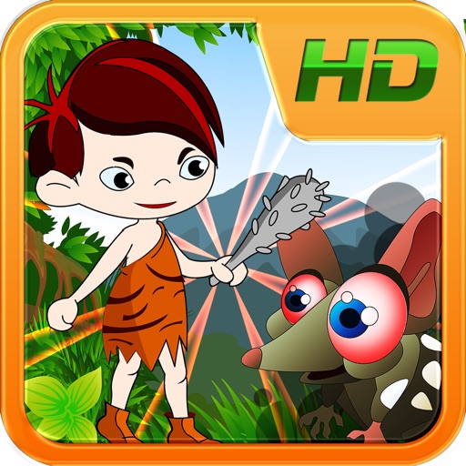 A Caveman Run - Endless Running And Jumping Game From A Jurassic Time For Boys, Girls and Baby-A-Like Free Icon