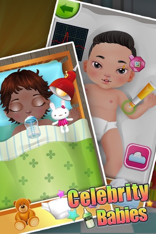 Celebrity Baby Care &  Hospital - Kids games screenshot 2