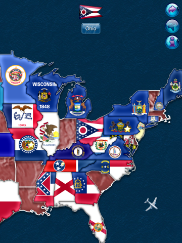 Скриншот из Geo World Games - Fun World and USA Geography Quiz With Audio Pronunciation for Kids