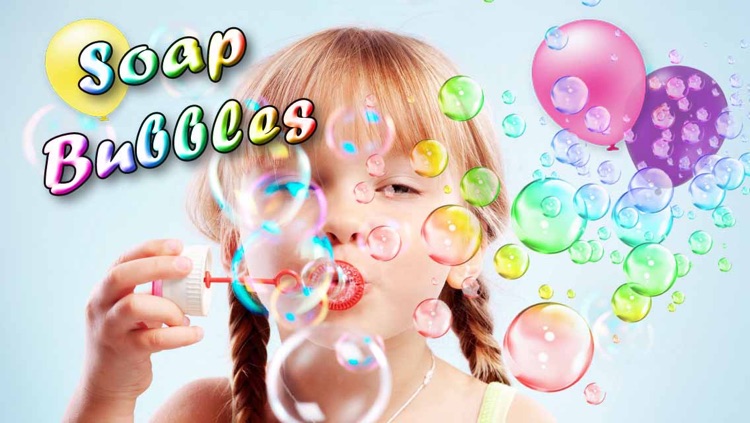 Baby soap bubbles