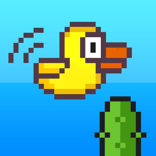 Flying Duck - Retro Flying Bird Game iOS App