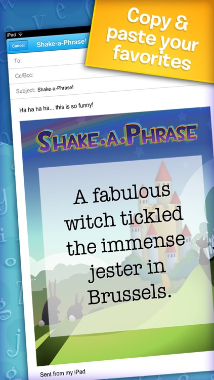 Shake-a-Phrase: Fun With Words and Sentences screenshot-4