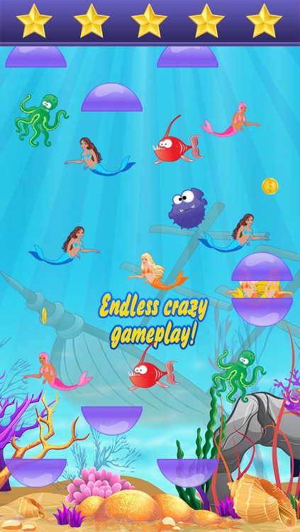 Mermaid Catch - A Pretty Ocean Girl Mermaids Vs. Crazy Bad Mutant Tropical Fish Sea Adventure Game screenshot-4