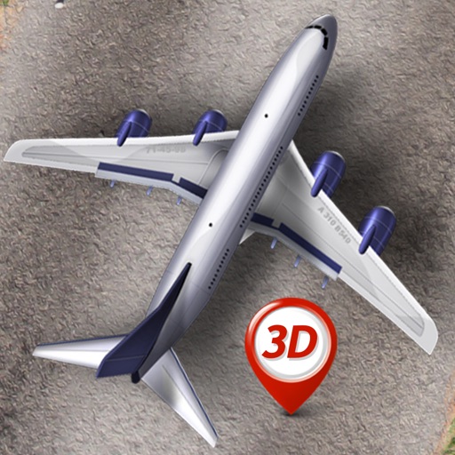 Aeroplane Parking 3D icon