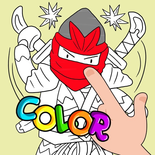 Coloring Book for Ninjago Version Game