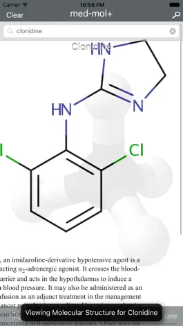 Game screenshot med-mol+: Drug & Medication Molecule Image Search apk