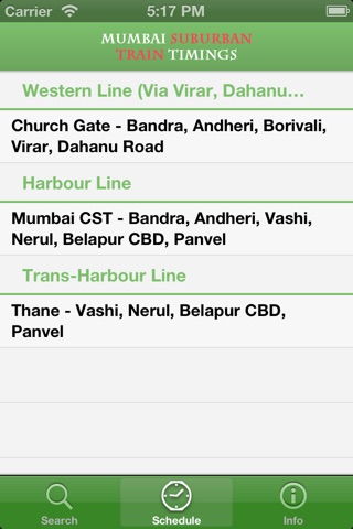 Mumbai Suburban Train Timings screenshot 3