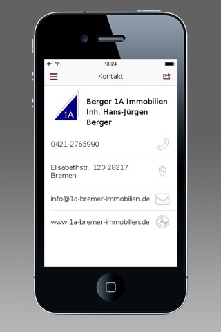 Berger 1A Immobilien screenshot 3