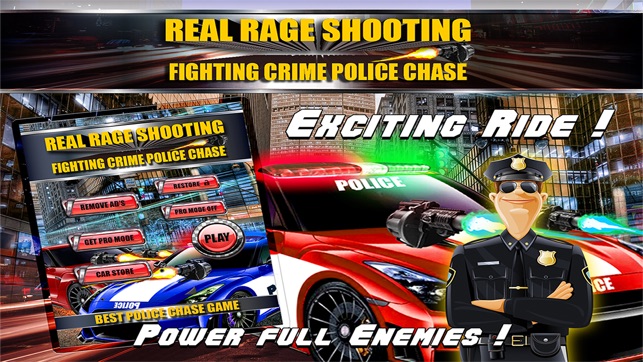 Real Rage Police Chase : Free Crime fighting & Race Game(圖3)-速報App