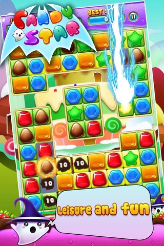 Candy Star Mania - Match 3 Puzzle Game screenshot 2