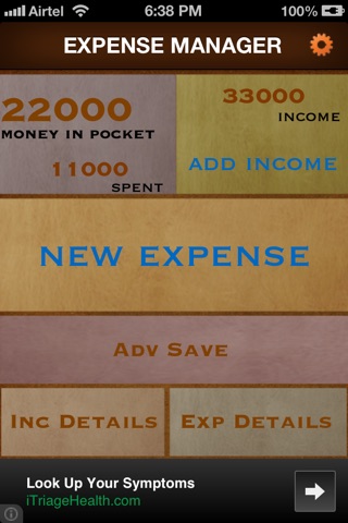 Pocket Money - Expense Manager screenshot 2