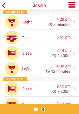 Happy Baby Plan - Feeding Diaper & Sleep Tracker screenshot 2