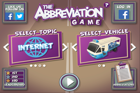 The Abbreviation Game screenshot 2