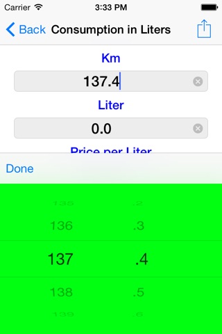 MyFuelCalc screenshot 3