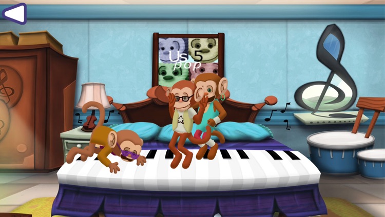 Five Little Musical Monkeys