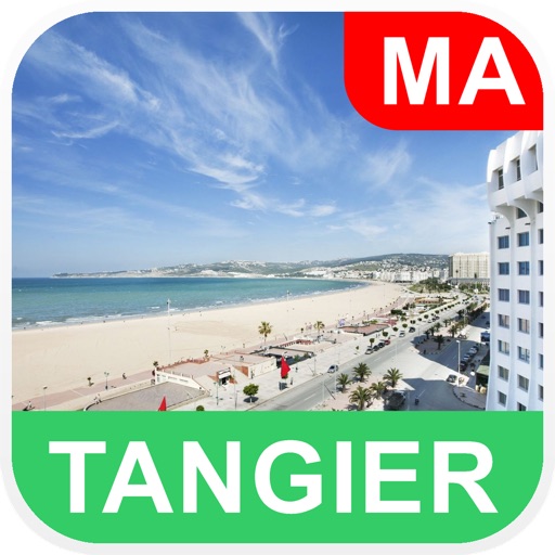 Tangier, Morocco Offline Map - PLACE STARS