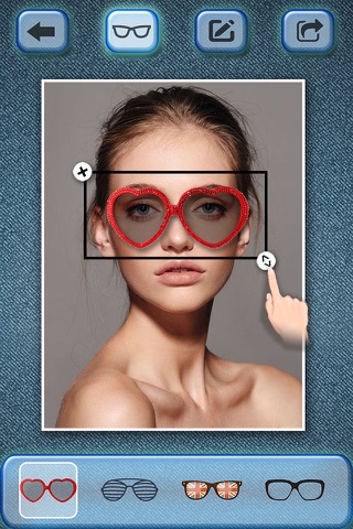 Mega Glasses Face Changer Pro to Blend Virtual Augmented Goggles screenshot 3
