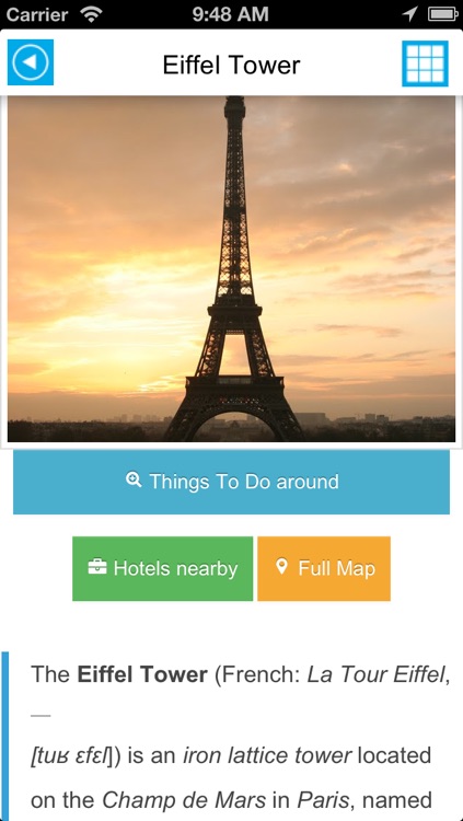 Paris offline map, guide & hotels screenshot-4