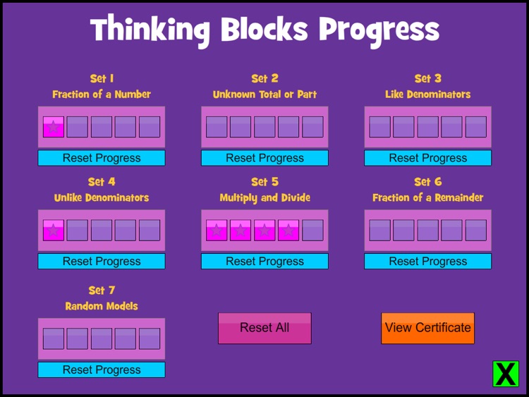 Thinking Blocks Fractions screenshot-3