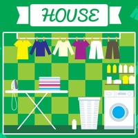 子供のためのABCの家！名前、フレーズ、キッチン、リビングルーム、ベッドルーム、バスルームのような部屋の発音：最初の英語の単語のゲーム。 話す、学ぶ、聞く。