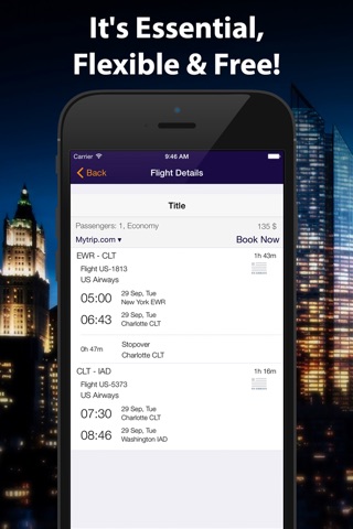 Search Cheap Flights: Last Minute Tickets Compare Prices Low Cost Airline screenshot 3