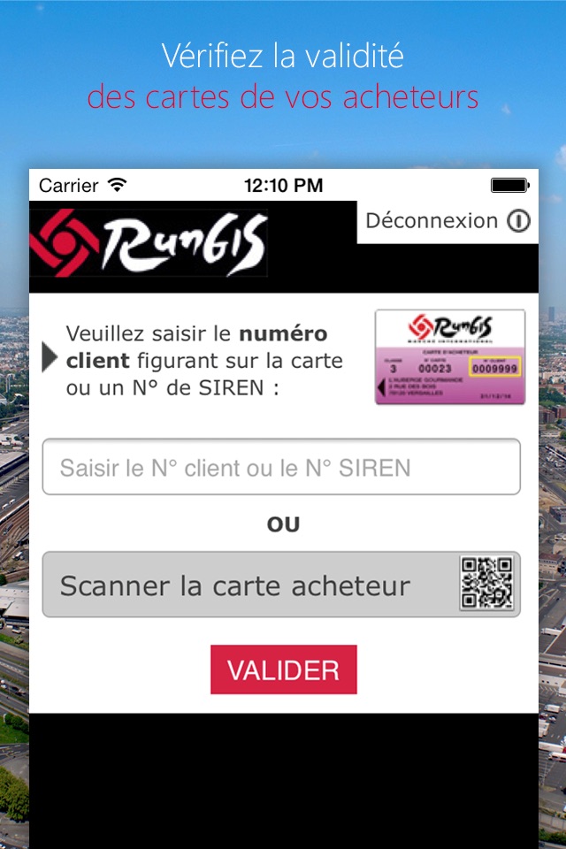 Rungis Vérif screenshot 2