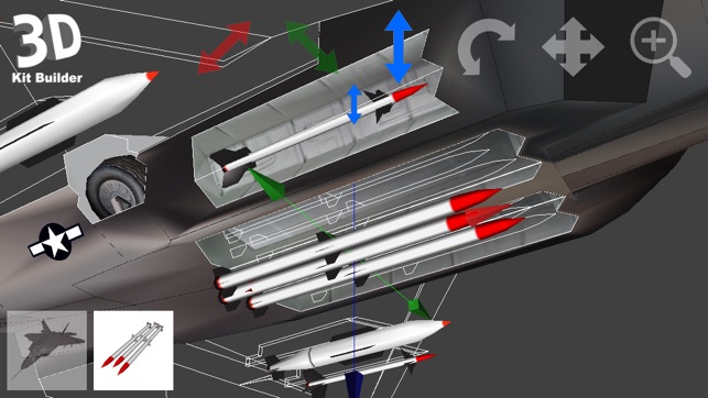 3D Kit Builder (Fighter Jet)