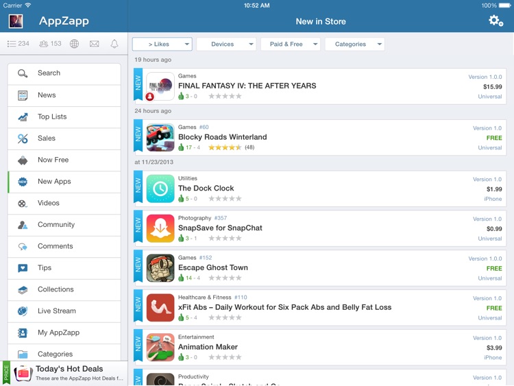 AppZapp HD Pro - daily new Apps, best hot deals & free Apps screenshot-4