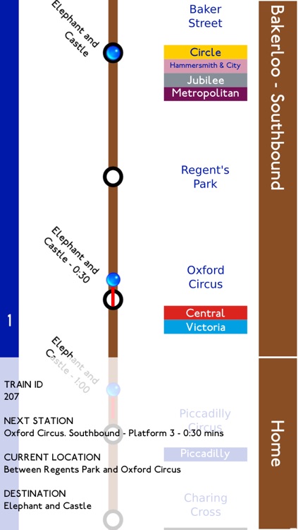 Tube Now - Live Train Map
