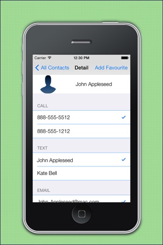 Slide Contacts: Speed Dialling with Slide, Address Book & Tap Gestures Shortcuts screenshot 4