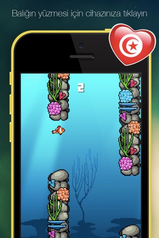 Flappy Fish+ ONLINE screenshot 2