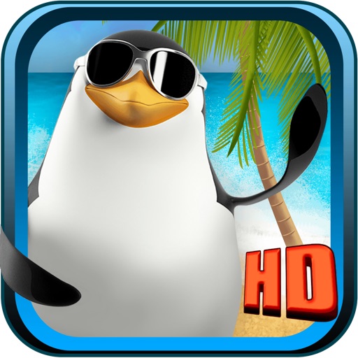 Madagascar Vacation HD Pro - The penguin master of the beach house - No Ads Version Icon