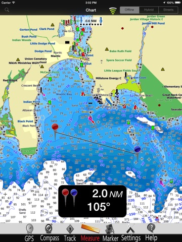 Connecticut Nautical Chart Pro screenshot 2