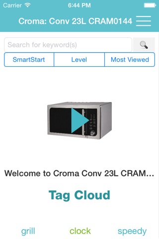 Showhow2 For Croma CRAMO144 Microwave screenshot 2