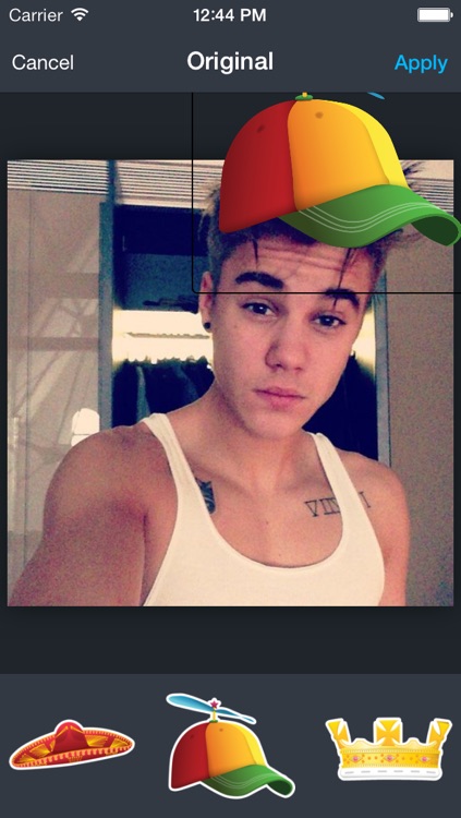 Selfie App Icon Automatic - Selfie Cam Shooter Auto launched via an app icon with timer & Photo Editor screenshot-4