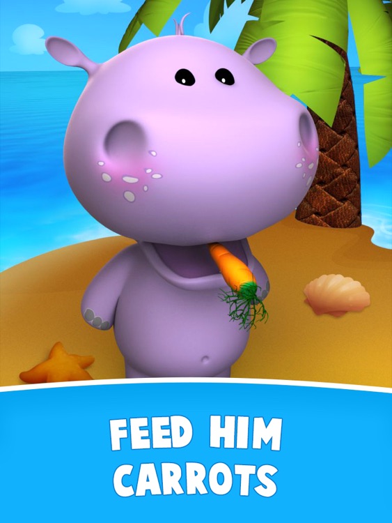 Talking Baby Hippo for iPad by Outfit7 Limited