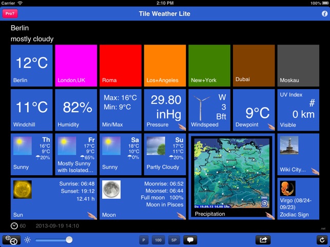 Tile Weather Lite