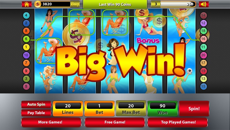 777 Slots - Lucky Girls Jackpot Casino Slot-Machine